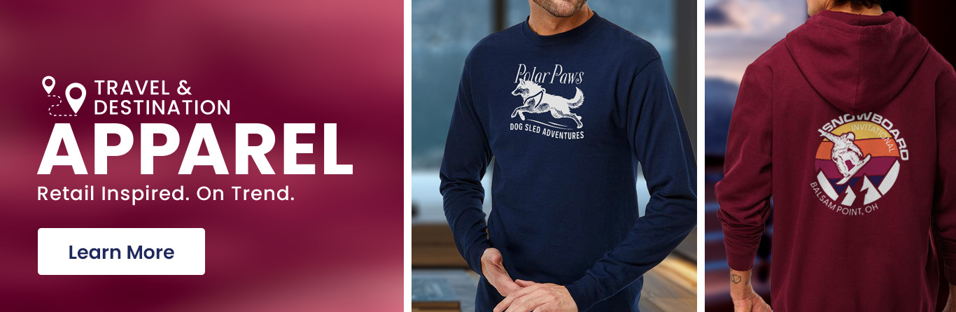 Travel and Destination Apparel